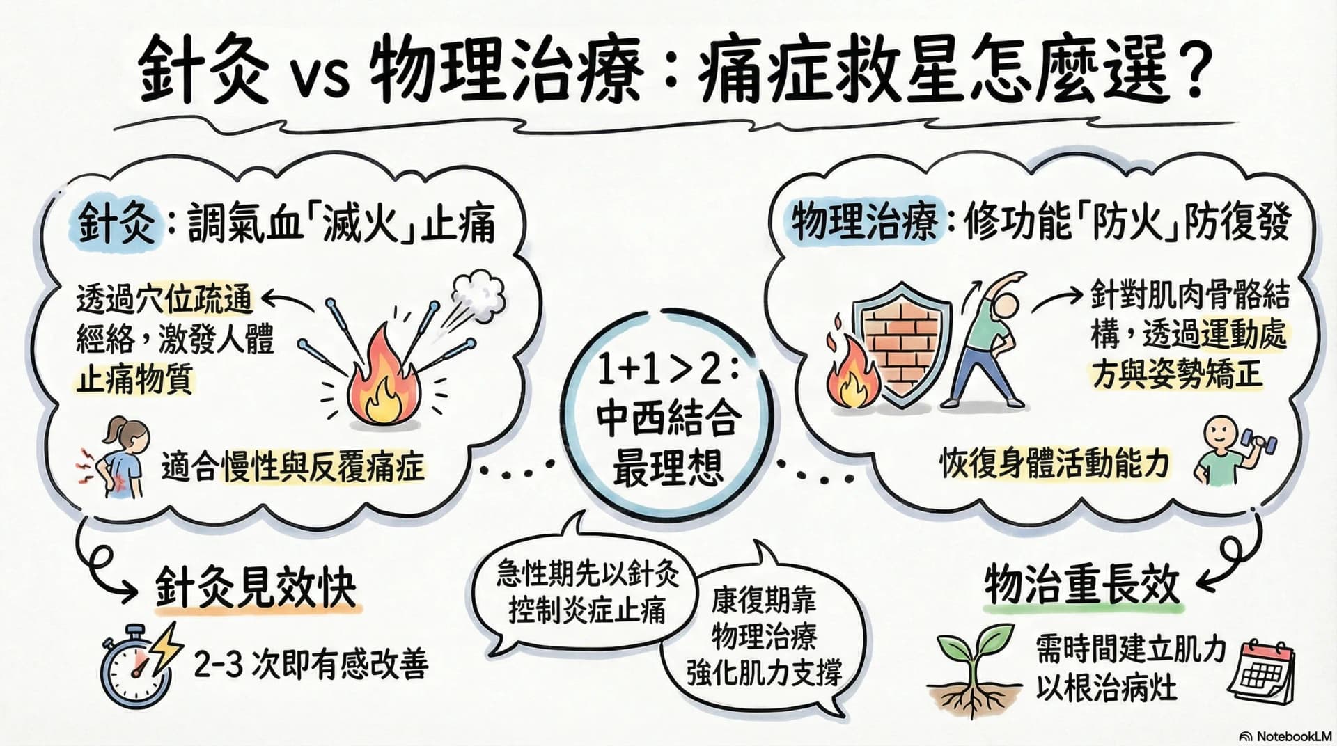 中醫針灸 vs 物理治療：你的痛症適合哪一種？