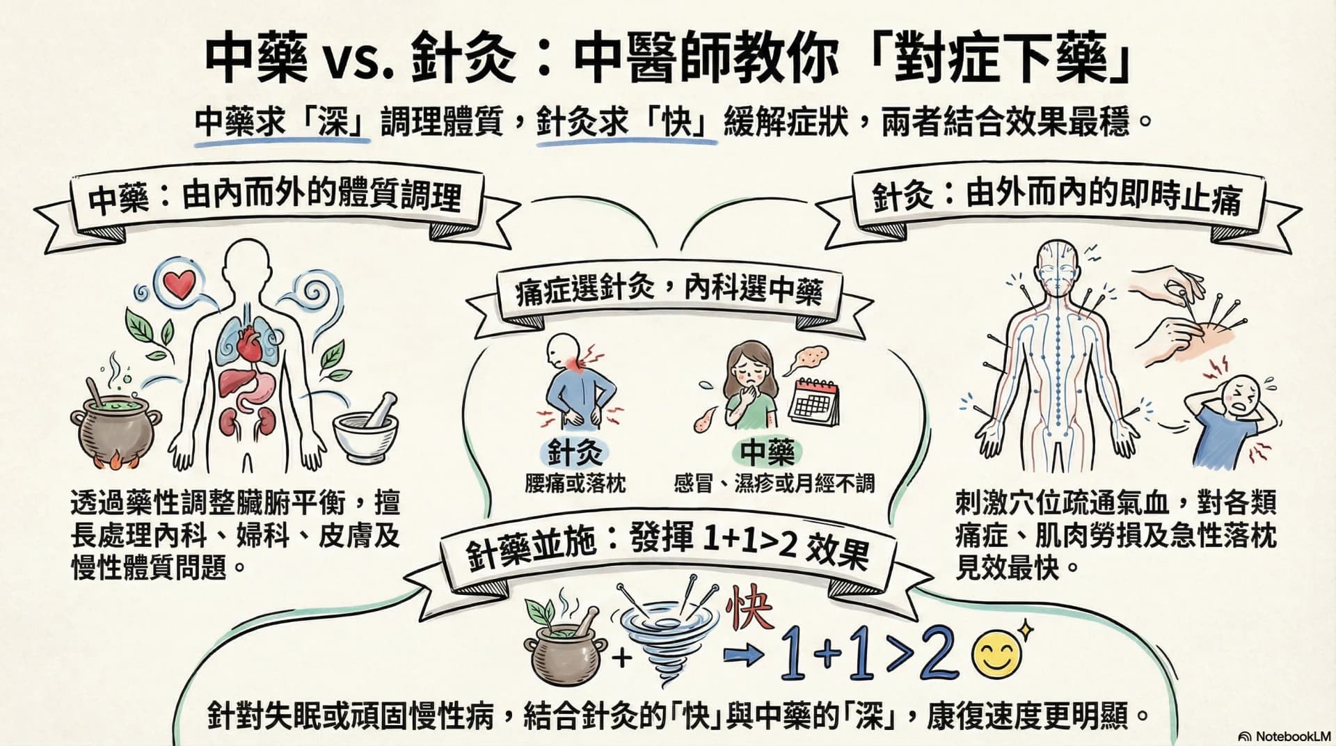 中藥定針灸好？——中醫師教你揀最適合自己的治療方式