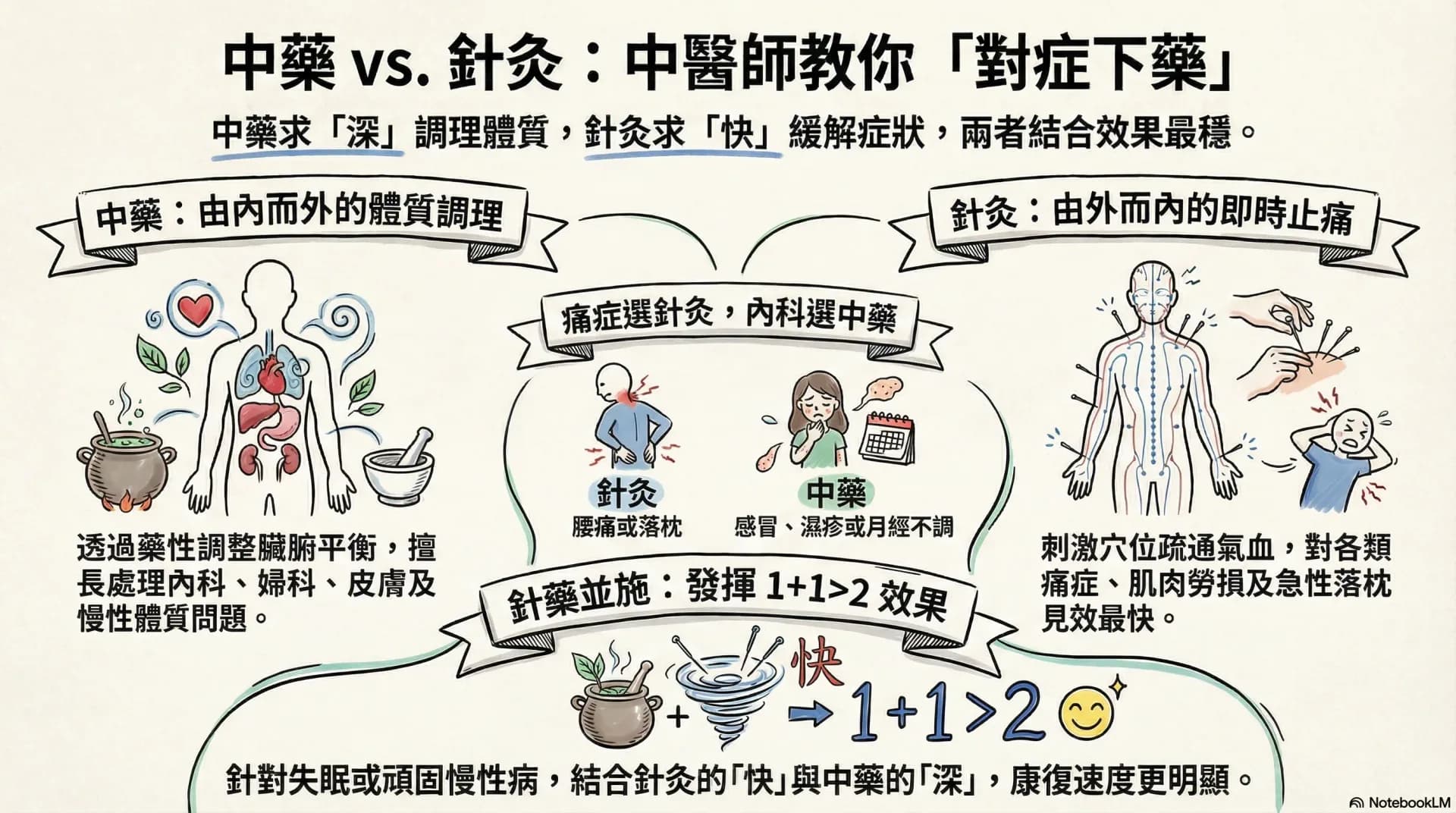 中藥定針灸好?——中醫師教你揀最適合自己的治療方式
