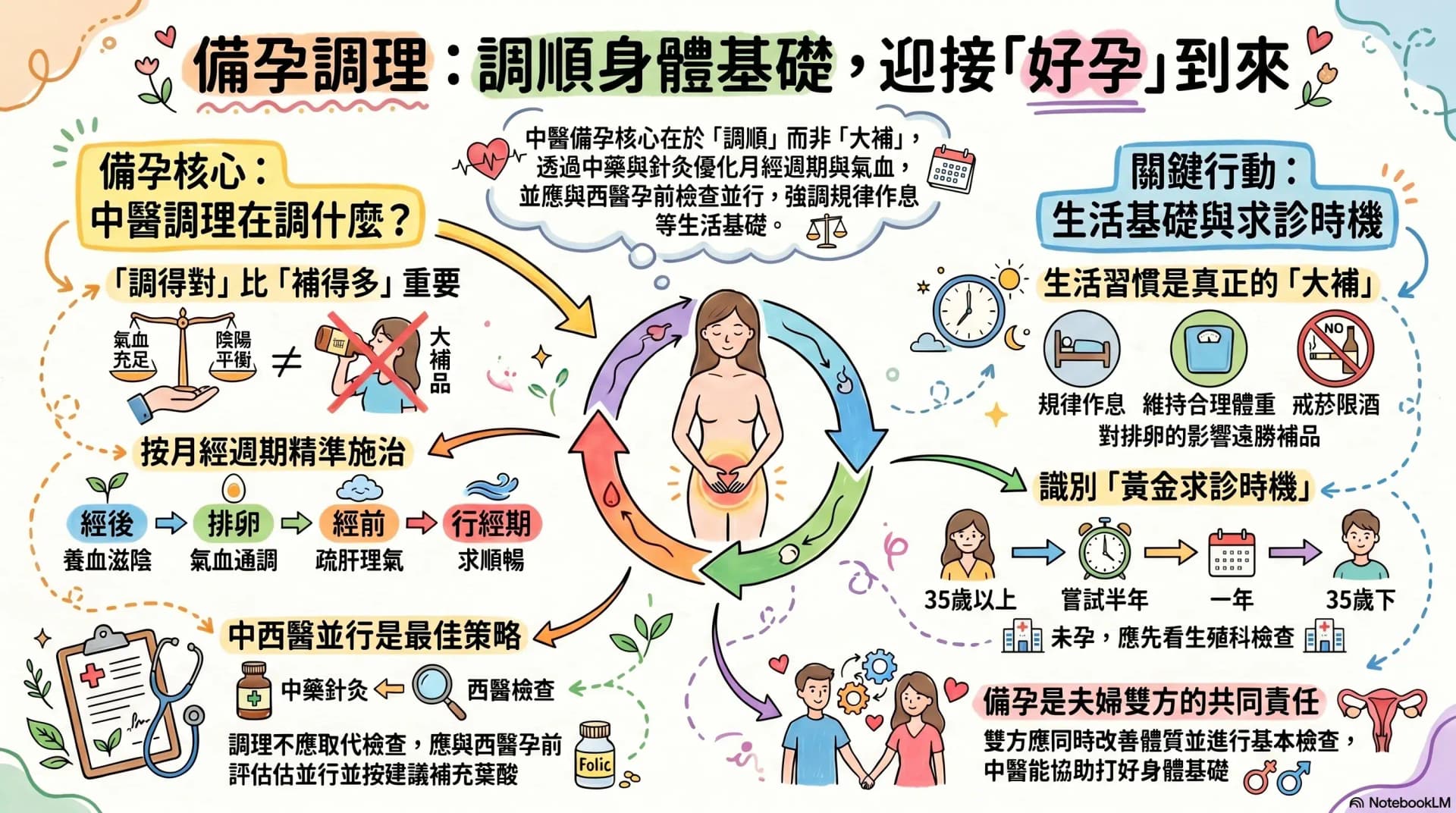 準備懷孕|中醫調理|備孕體質調理指南